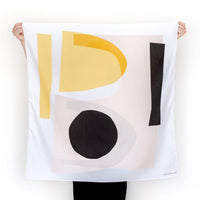 Gift box for furoshiki with mizuhiki ribbon