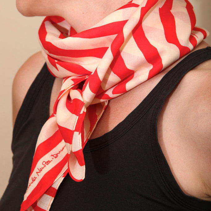 「Stripe Red」風呂敷