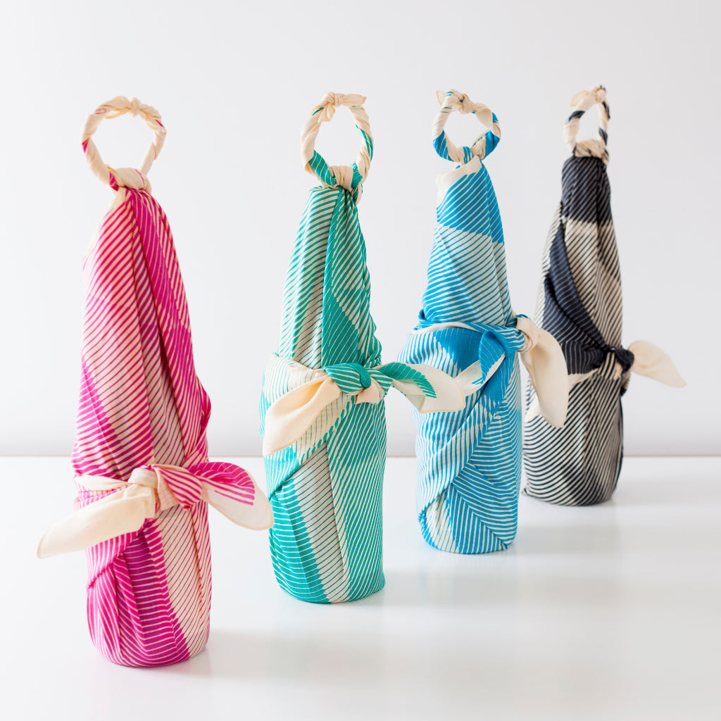 「Folded Paper Blue」風呂敷