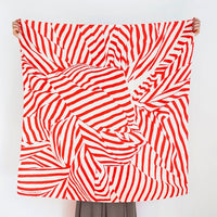 Gift box for furoshiki with mizuhiki ribbon