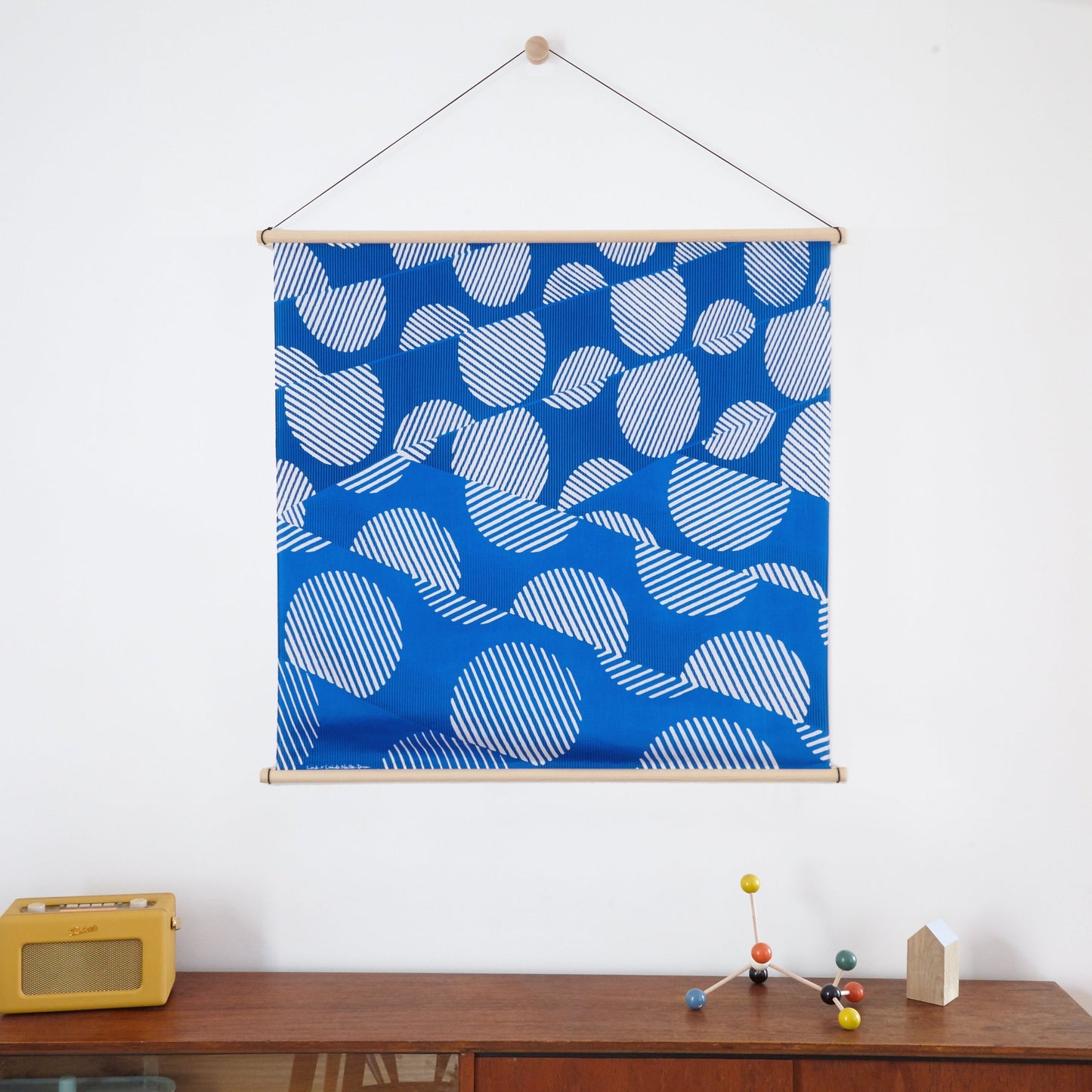 「Dots Blue」風呂敷