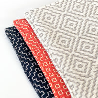 Sashiko Coaster -Cinnabar