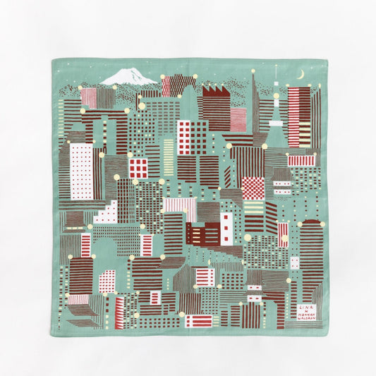 「Tokyo Matcha」風呂敷（小）