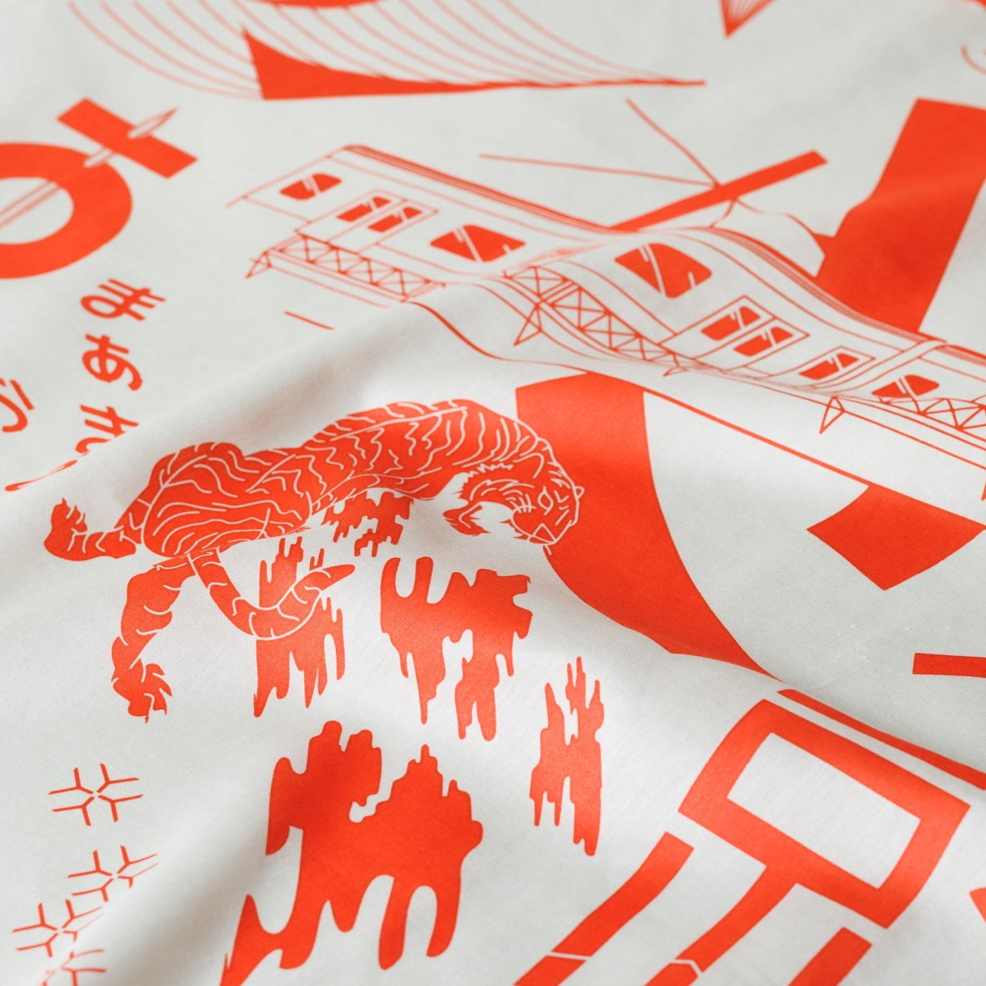 「Tokyo Manga」風呂敷