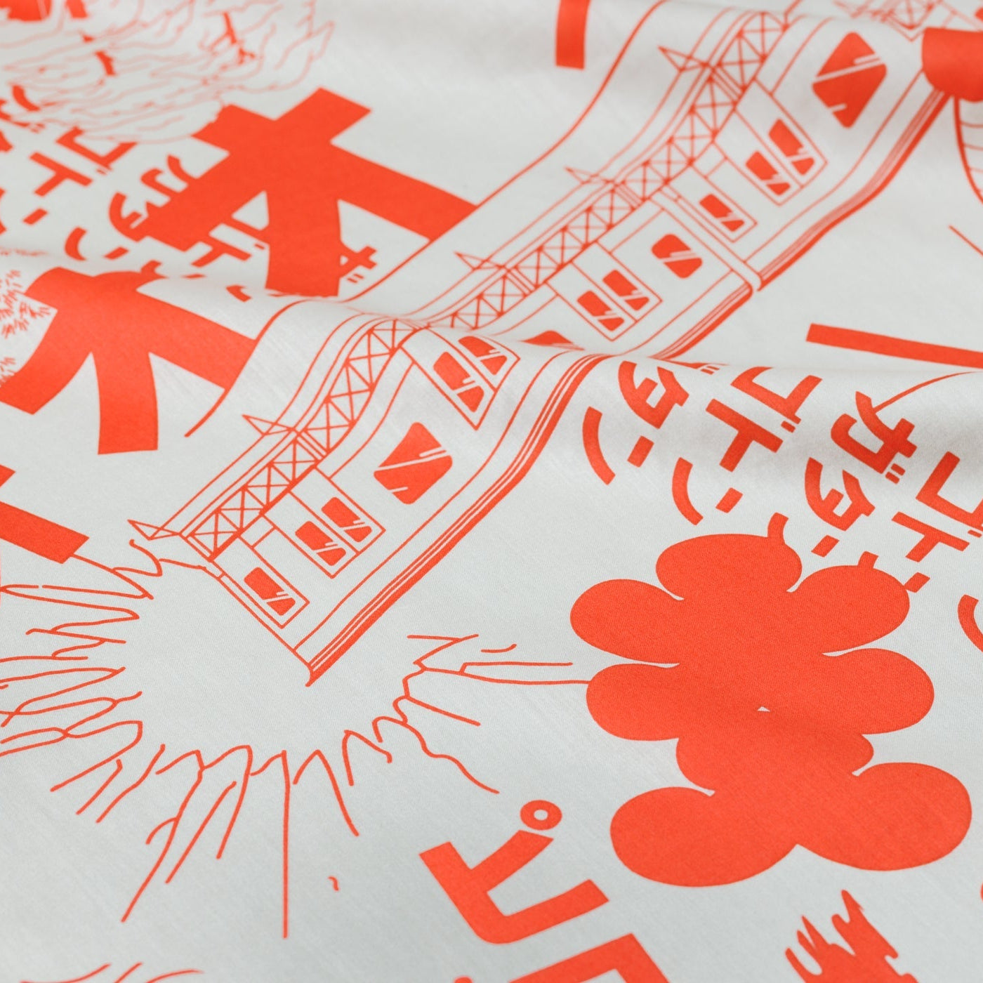 「Tokyo Manga」風呂敷 & ストラップセット