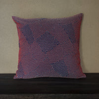 Sashiko Cushion Cover – Red on Navy (Link Collective Original Color)