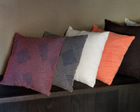 Sashiko Cushion Cover – Cinnabar