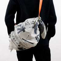 Tokyo Manga Midnight Blue & Orange Adjustable Leather Carry Strap Set