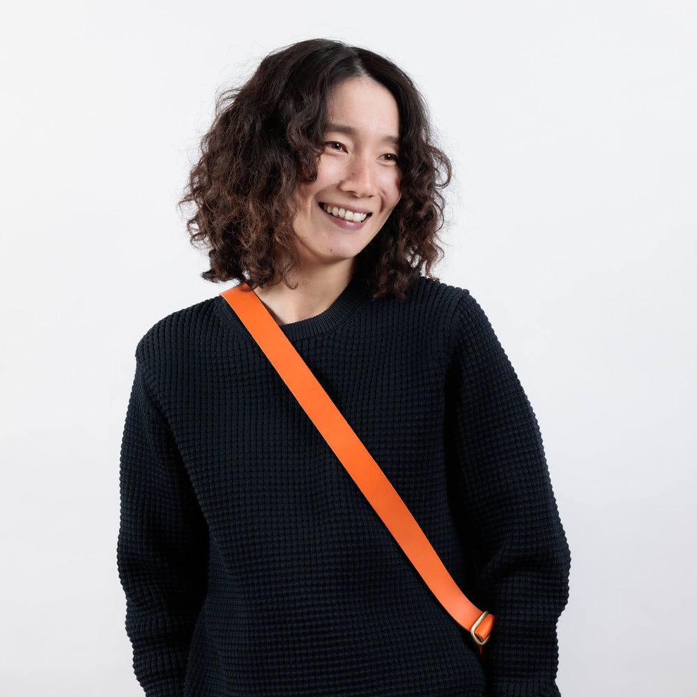 Adjustable Leather Strap (Orange)