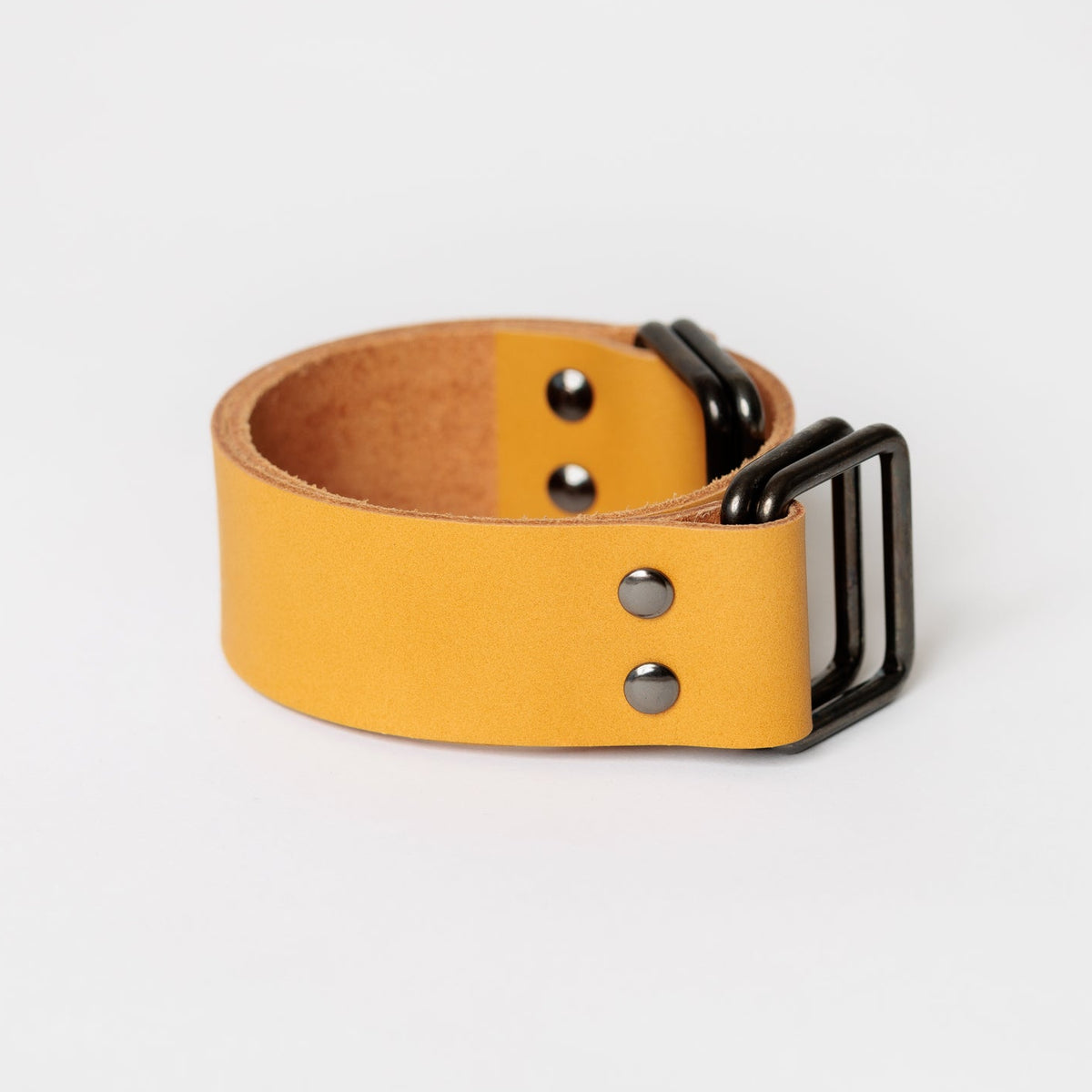 Mustard Leather carry strap