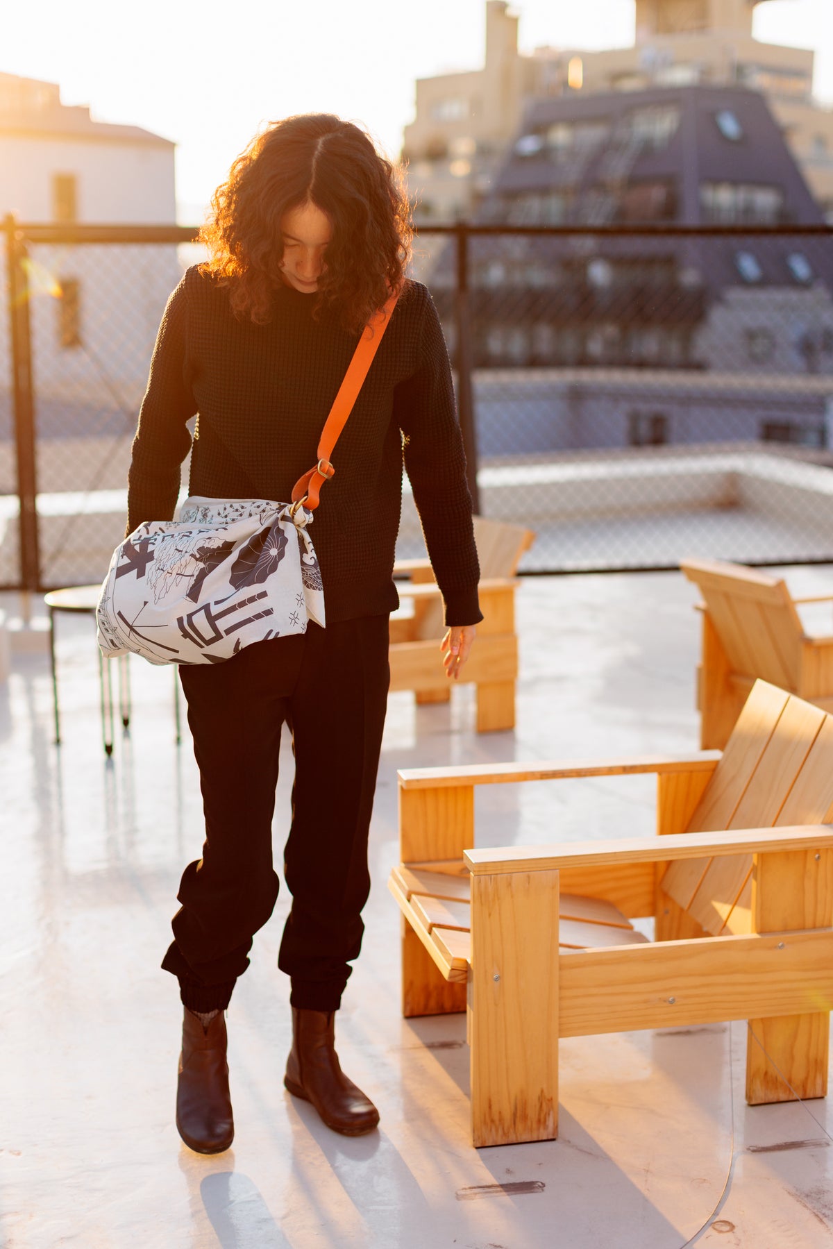 東京マンガミッドナイトブルー & 長さ調節可能ストラップセット