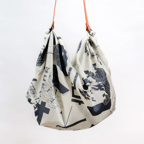 “Tokyo Manga Midnight Blue” Furoshiki Bag Set