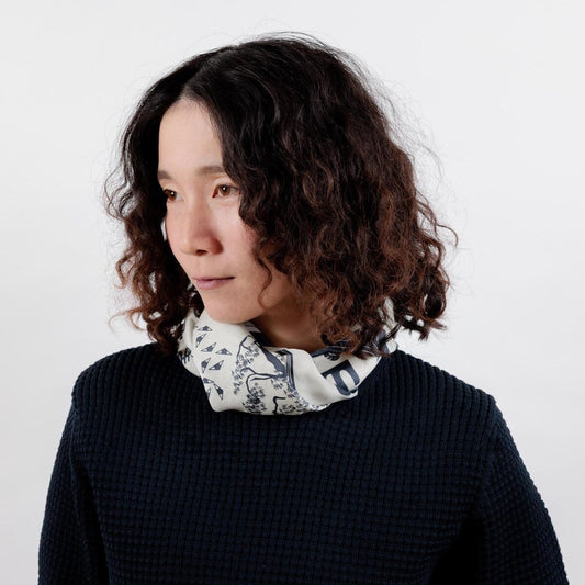 「Tokyo Manga Midnight Blue」風呂敷