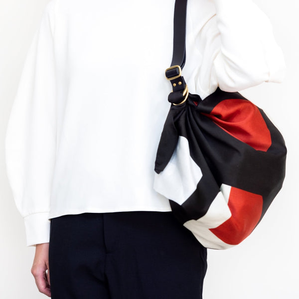 Profile & Adjustable Leather Carry Strap Set (Black)
